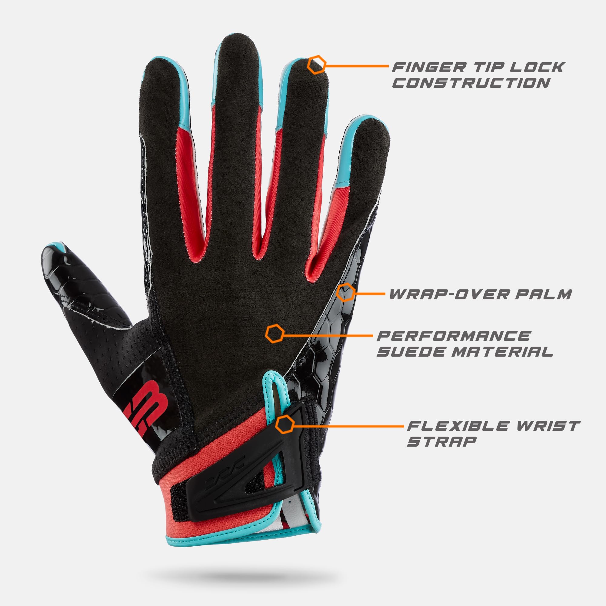 Amazon.com : Grip Boost DNA 2.0 Football Gloves with Engineered